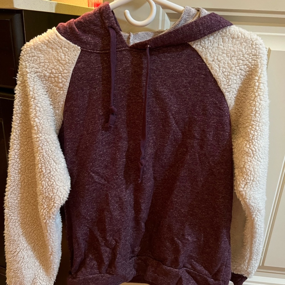Sherpa Sleeved Hoodie